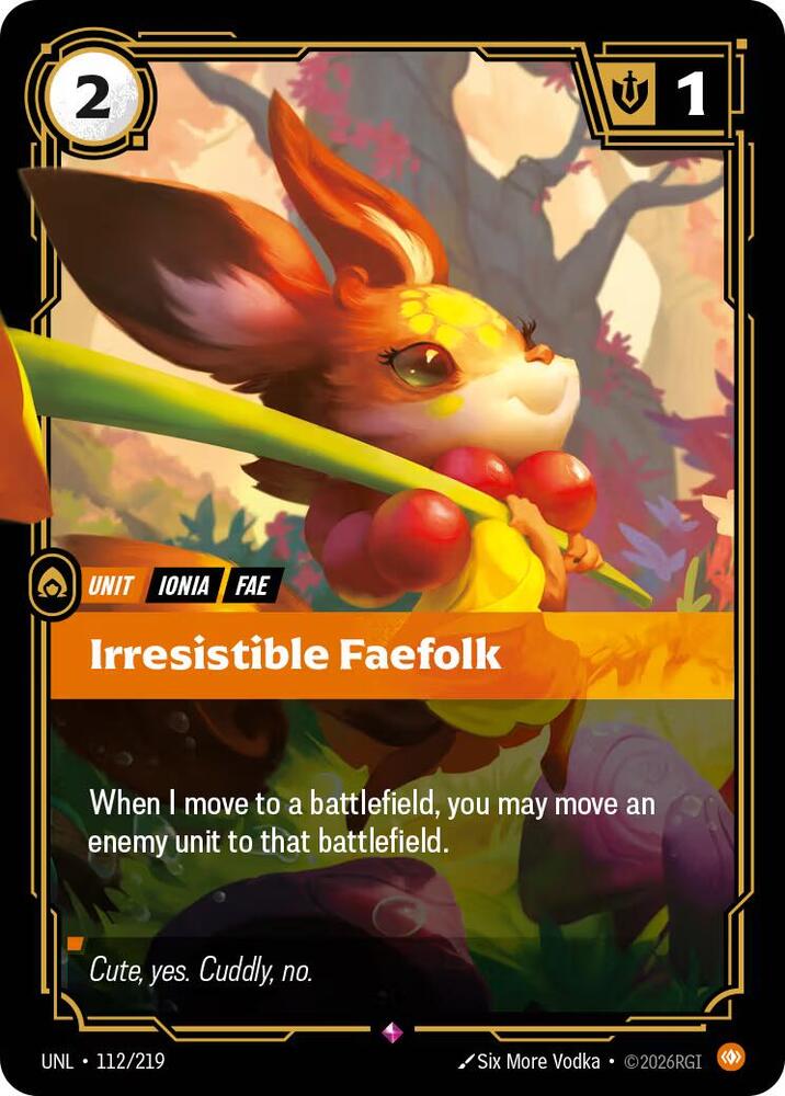 Irresistible Faefolk 112/219 RFTB3