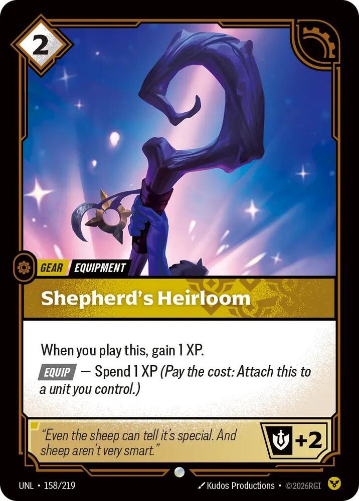 Shepherd's Heirloom 158/219 RFTB3