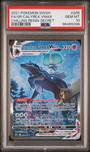 Shadow Rider Calyrex VMAX 205/198 Chilling Reign PSA 10 96465098
