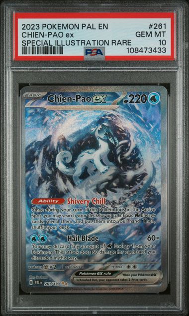 Chien-Pao ex 261/193 Paldea Evolved PSA 10 108473433