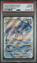 Glaceon VSTAR GG40/GG70 Crown Zenith PSA 10 106408128