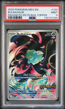 Bulbasaur (Stamped) 133/132 Mega Evolutions PSA 135743189