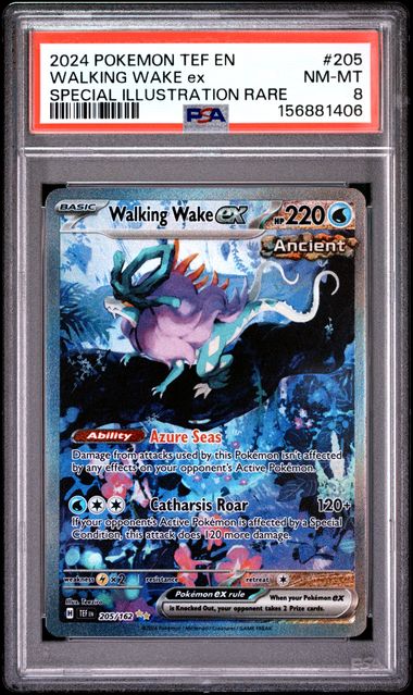 Walking Wake ex 205/162 Temporal Forces PSA 8 156881406