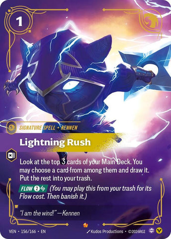 Lightning Rush 156/166 RFTB4