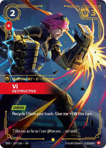 Vi - Destructive (Overnumbered) 167/166 RFTB4