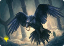 Most Decrepit Old Bird Art Card (Gold-Stamped) [The Hobbit Art Series]