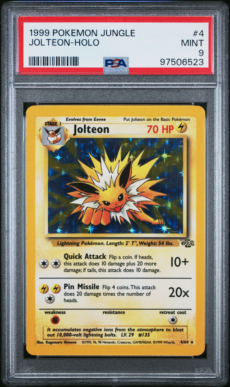 Jolteon 4/64 Jungle PSA 9 97506523