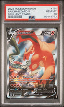 Charizard V 154/172 Brilliant Stars PSA 10 96444753