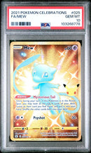 Mew 025/025 Celebrations PSA 10 103268778