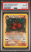 Dark Dugtrio - Holo 6/82 Team Rocket 1st Edition PSA 8 93824385