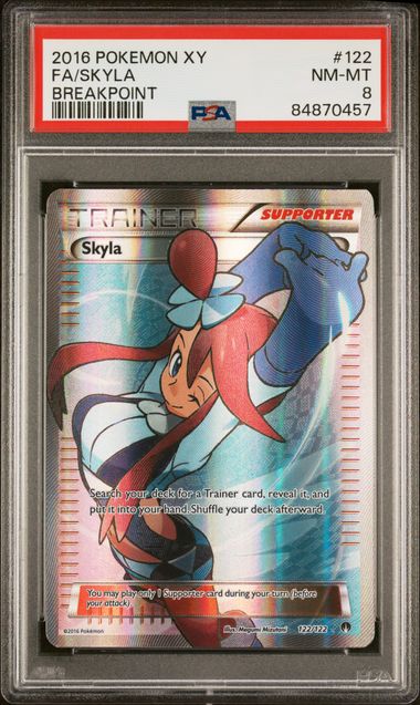 Skyla 122/122 XY: Breakpoint PSA 8 84870457