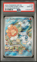 Castform Sunny Form 195/191 Surging Sparks PSA 10 117279753