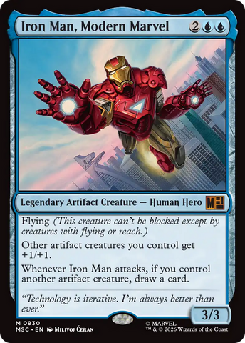 Iron Man, Modern Marvel [Marvel Super Heroes Commander]