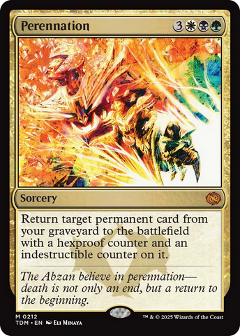 Perennation [Tarkir: Dragonstorm]