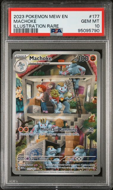 Machoke 177/165 Scarlet & Violet: 151 PSA 10 95095790