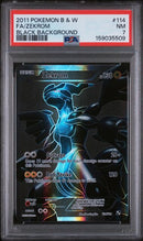 Zekrom (Black Background) 114/114 Black & White PSA 7 159035509