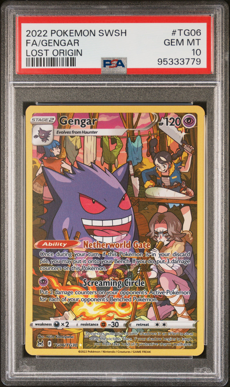 Gengar TG06/TG30 Lost Origin PSA 10 95333779