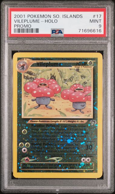 Vileplume - Holo 18/18 Southern Islands PSA 9 71696616