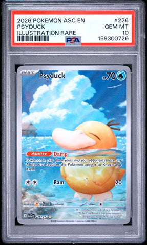 Psyduck 226/217 Ascended Heroes PSA 10 159300726