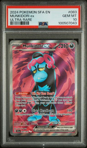 Munkidori ex 083/064 Shrouded Fable PSA 10 100507043