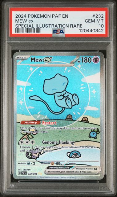 Mew ex 232/091 Paldean Fates PSA 10 120440842