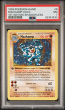 Machamp 8/102 Shadowless 1st Base Set PSA 7 92361533