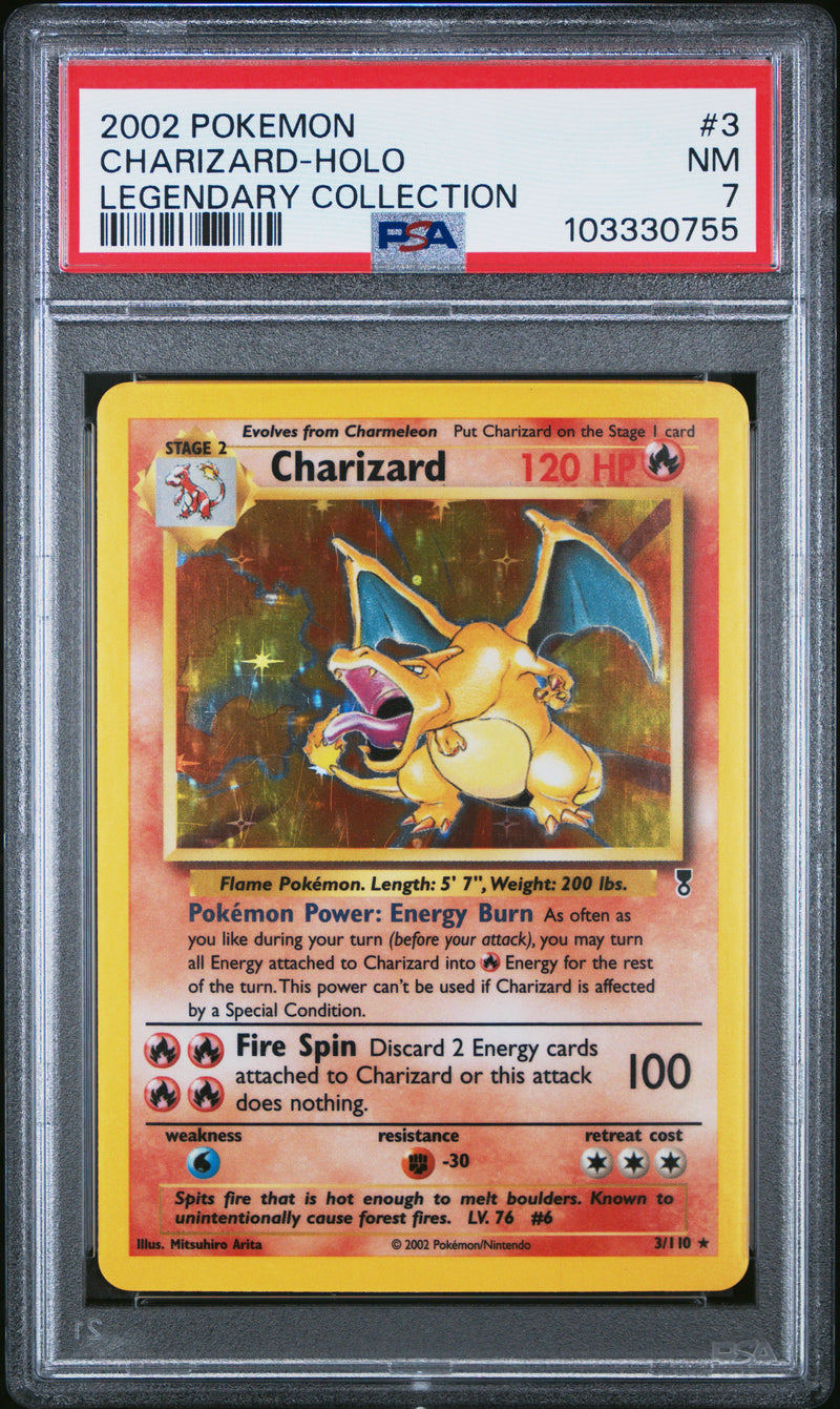 Charizard 3/110 Legendary Collection PSA 7 103330755