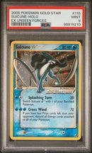 Suicune Gold Star 115/115 Unseen Forces PSA 9 98815210