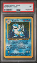 Blastoise 2/102 Base Set Unlimited PSA 9 116220130