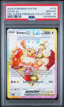 Eevee ex (174) Black Star Promo PSA 10 125068689