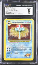 Misty's Tentacruel 10/132 Off-Center Error Gym Heroes CGC 8 6019594002