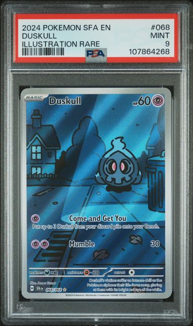 Duskull 068/064 Shrouded Fable PSA 9 107864268