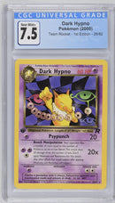 Dark Hypno 26/82 1st Edition Team Rocket CGC 7.5 3743634028