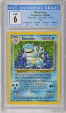 Blastoise 2/102 Base Set CGC 6 3807218001