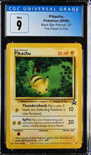 Pikachu 27 Wizards of the Coast Black Star Promo CGC 9 3828884013