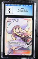 Lillie 147/149 Sun & Moon CGC 9 4120220250