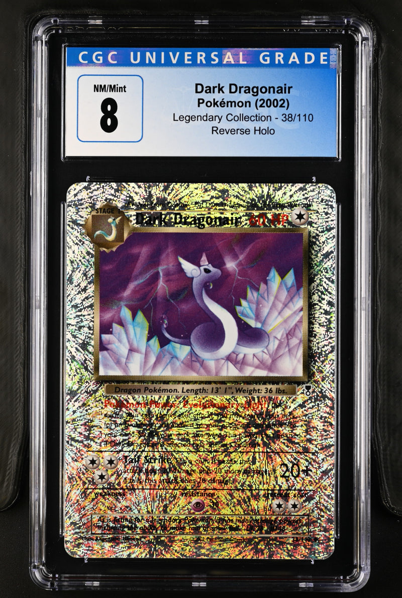 Dark Dragonair 38/110 Reverse Holo Legendary Collection CGC 8 4134555094