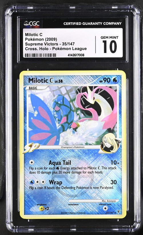 Milotic C 35/147 Supreme Victors CGC 10 4142617008