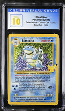 Blastoise 2/102 Celebrations: Classic Collection CGC Pristine 10 4169294117