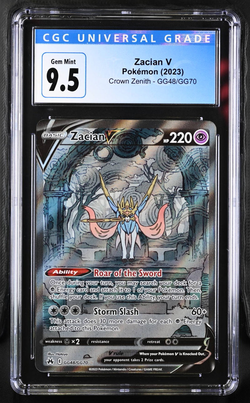 Zacian V GG48/GG70 Crown Zenith CGC 9.5 4210647013