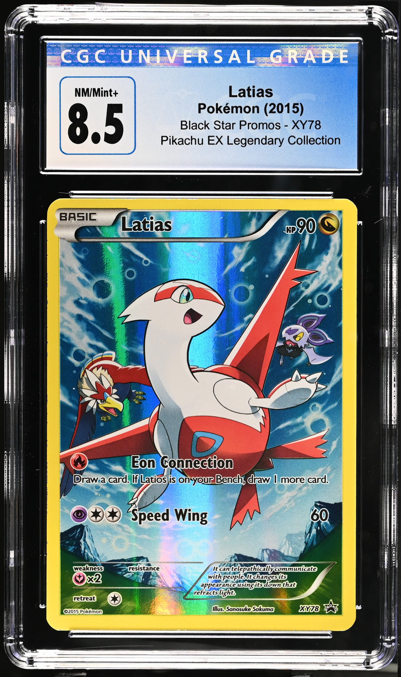 Latias XY78 Black Star Promo Legendary Collection CGC 8.5 4211809166