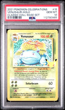 Venusaur - Holo 15/102 Celebrations: Classic Coll. PSA 10 112780965