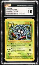 Tangela  66/102 Base Set Unlimited CGC 10 1401024449045