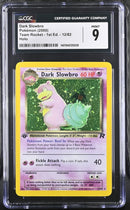Dark Slowbro - Holo 12/82 Team Rocket 1st Edition CGC 9 1401042125039