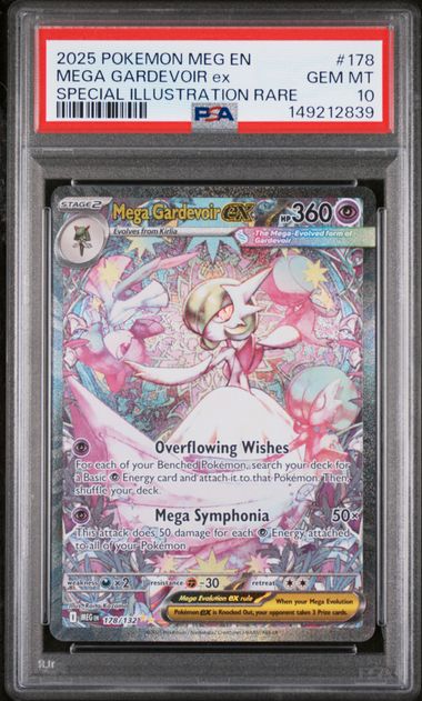 Mega Gardevoir Ex SIR (178) PSA 10 149212839