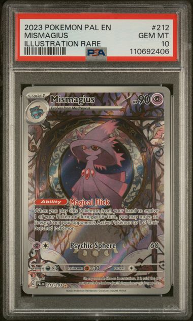 Mismagius 212/193 Paldea Evolved PSA 10 110692406