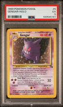 Gengar 5/62 Fossil Unlimited PSA 5 100545181