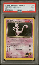 Rocket's Mewtwo 14 Gym Challenge Holo PSA 9 117269024
