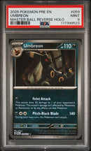 Umbreon (Master Ball) 059/131 Prismatic Evolutions PSA 9 117399523