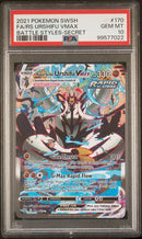 Rapid Strike Urshifu VMAX 170/163 SWSH Battle Styles Secret PSA 10 99577022